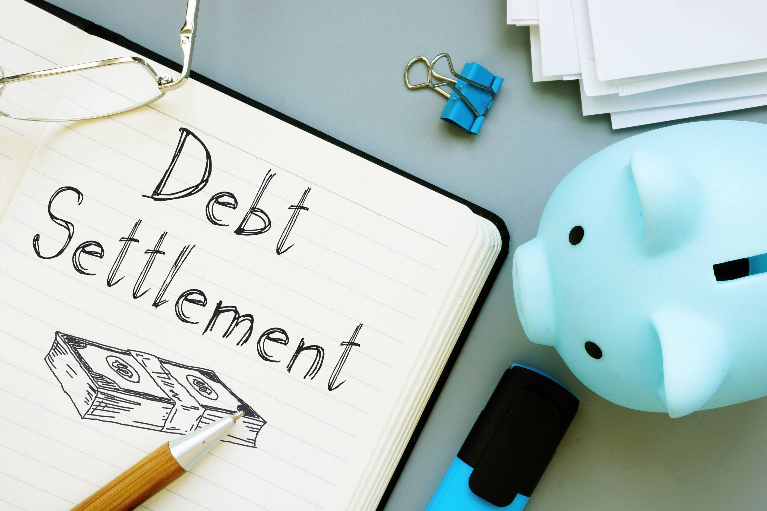 how debt settlement works